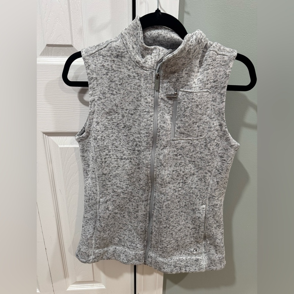 Calvin Klein Heather Gray Knit Top